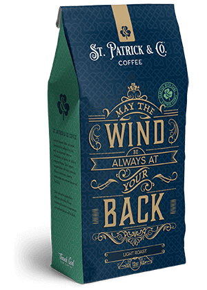 St. Patrick & Co. Coffee - May The Wind Be Always At Your Back